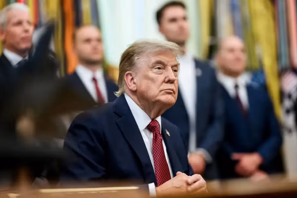Tổng thống Mỹ Donald Trump.