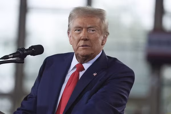 Tổng thống Mỹ Donald Trump.
