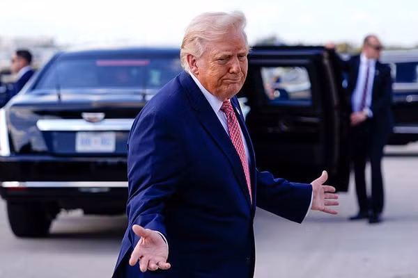 Tổng thống Mỹ Donald Trump.