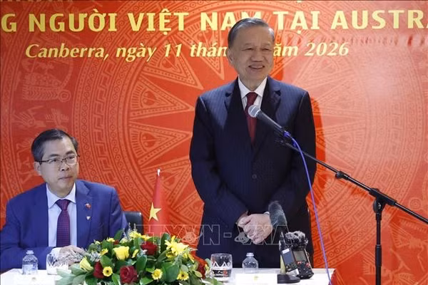 Tổng Bí thư, Chủ tịch nước Tô Lâm phát biểu. Ảnh: Thống Nhất/TTXVN