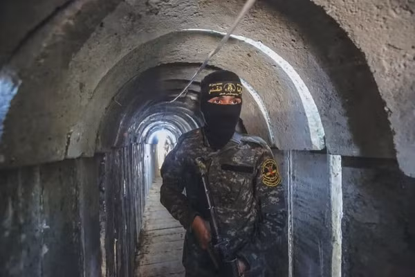 Chiến binh Lữ đoàn Al-Quds tại Beit Hanun, Gaza. Ảnh: FLASH90