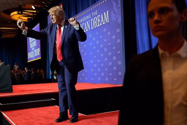 Tổng thống Mỹ Donald Trump.