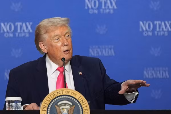 Tổng thống Mỹ Donald Trump.