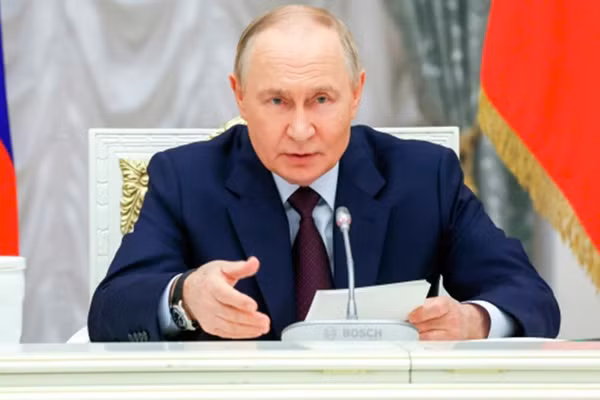 Tổng thống Nga Vladimir Putin.