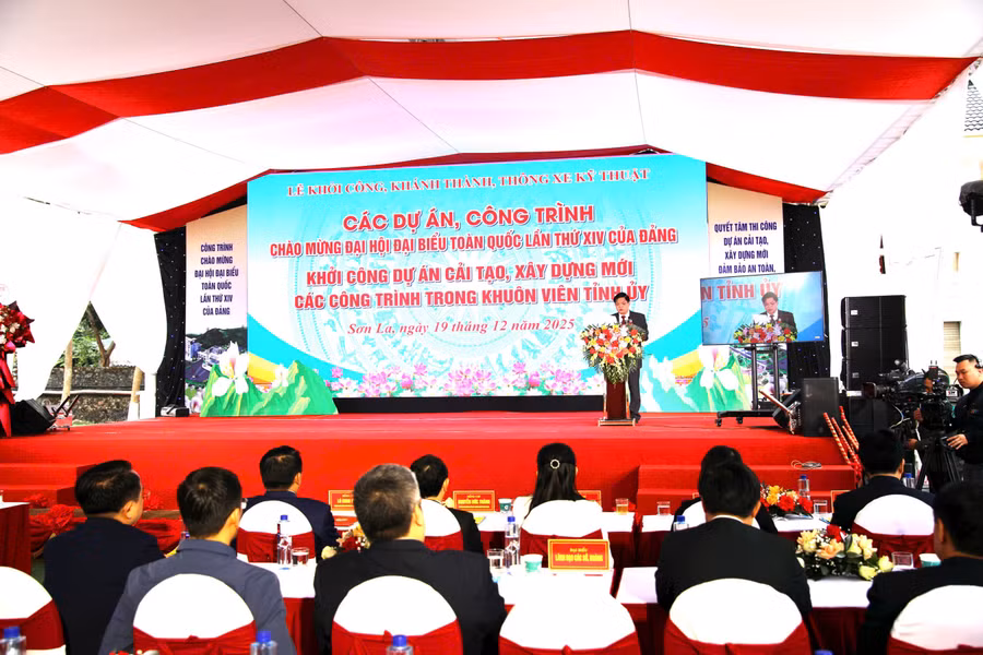 Sơn La đồng loạt tổ chức khởi công 2 Dự án trọng điểm của tỉnh.