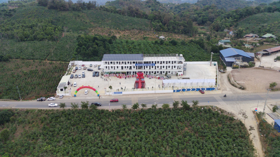 Trung tâm đăng kiểm mới khai trương có quy mô xây dựng gần 7.000m2.