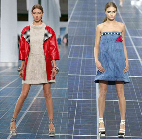 Diện trang phục runway của Chanel, Han Hyo Joo hóa Dien trang phuc runway cua Chanel, Han Hyo Joo hoa