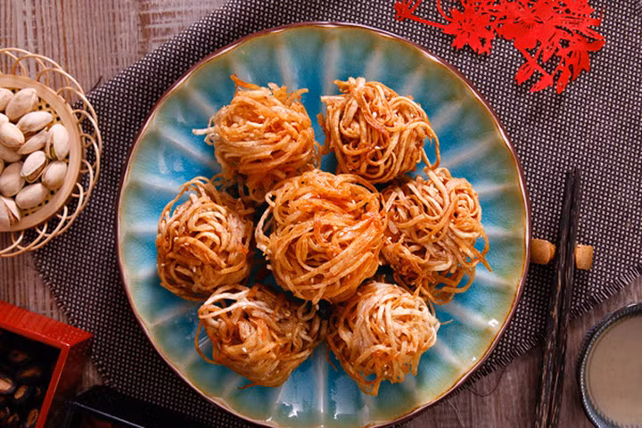 Khoai môn chiên giòn: Món ăn ngon rất dễ “nghiền“