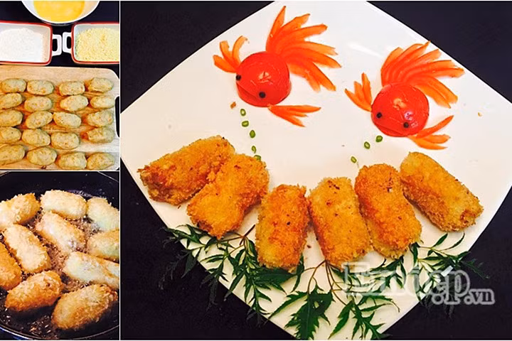 Cuối tuần làm nem khoai tây ngon hảo hạng đãi khách