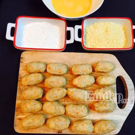 Cuoi tuan lam nem khoai tay ngon hao hang dai khach - Anh 9