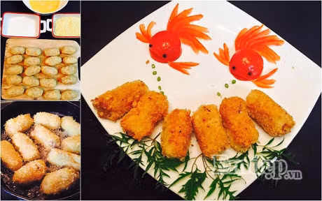 Cuoi tuan lam nem khoai tay ngon hao hang dai khach - Anh 1