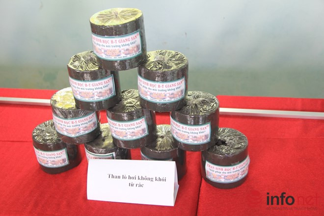 và chất thải có thể tạo ra than sinh học.