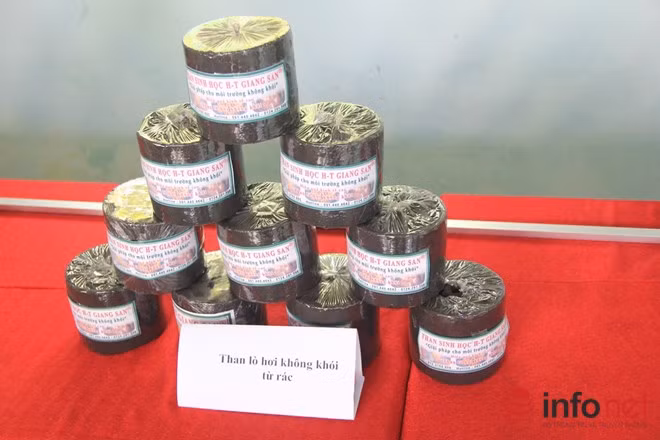 và chất thải có thể tạo ra than sinh học.