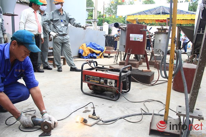 Kết quả của hệ thống xử ký rác này là tạo ra điện năng...