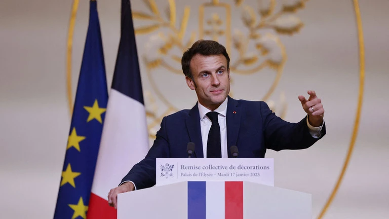 Tổng thống Pháp Emmanuel Macron.