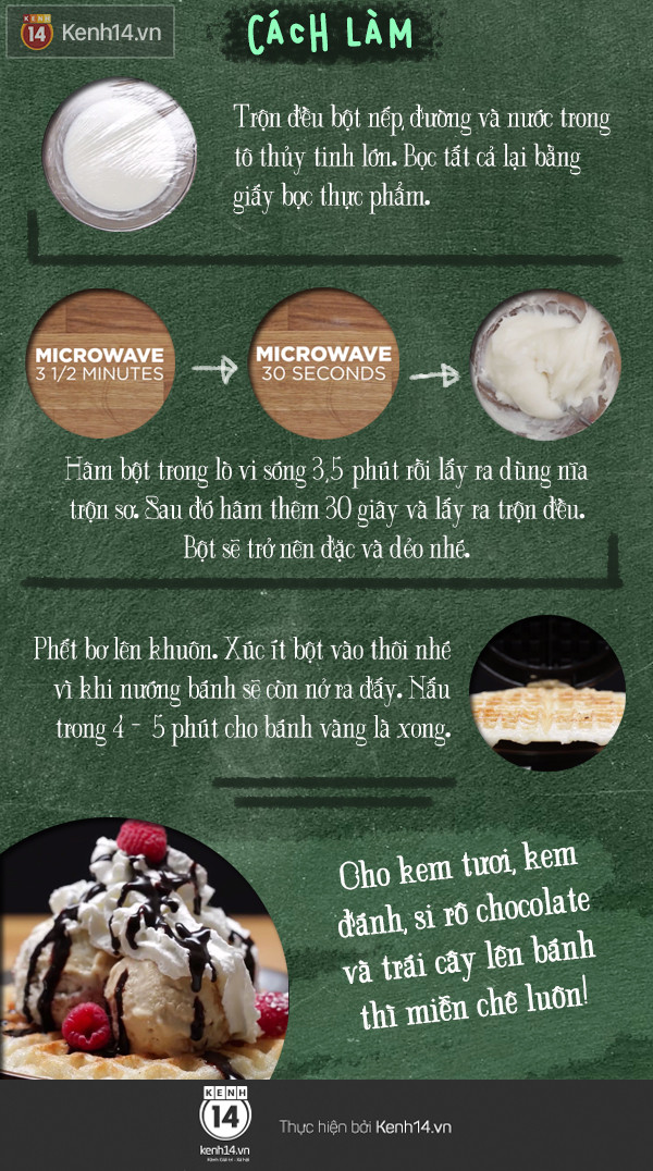 Vừa mochi vừa waffle - loại bánh này sẽ làm bạn đói meo đấy! - Ảnh 3. Vừa mochi vừa waffle - loại bánh này sẽ làm bạn đói meo đấy! - Ảnh 3.