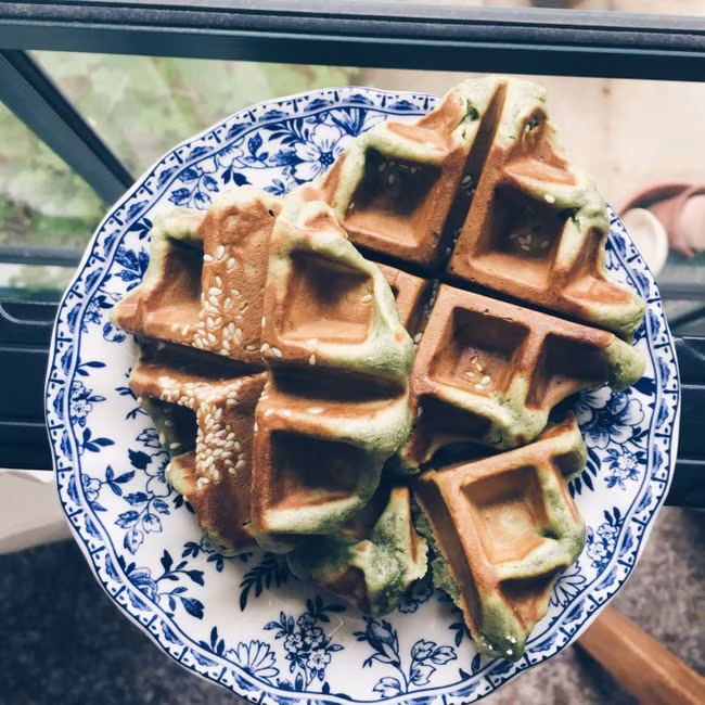 Vừa mochi vừa waffle - loại bánh này sẽ làm bạn đói meo đấy! - Ảnh 6.