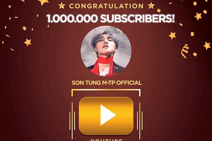 Sơn Tùng sẽ kiếm được bao nhiêu tiền khi có 1 triệu người theo dõi trên YouTube?