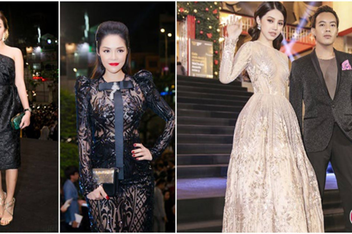 Jolie Nguyễn đẹp kiêu sa, nổi bật bên 2 “bà mẹ bỉm sữa” đình đám của showbiz