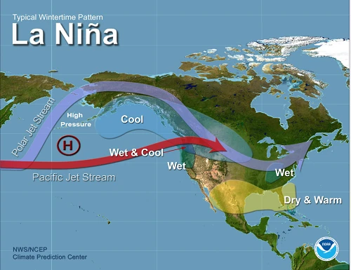 Sau El nino có thể là La Nina