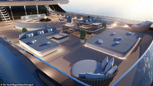 Siêu du thuyền độc đáo sở hữu thác nước trong nhà ảnh 2