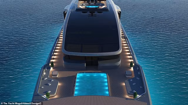 Siêu du thuyền độc đáo sở hữu thác nước trong nhà ảnh 5