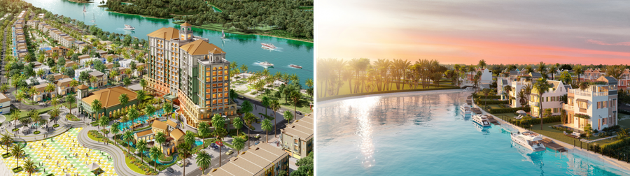 Phân kỳ Habana Island (hình trái) và phân kỳ Long Island (hình phải) – Hai mảnh ghép đẳng cấp bậc nhất NovaWorld Ho Tram Phân kỳ Habana Island (hình trái) và phân kỳ Long Island (hình phải) – Hai mảnh ghép đẳng cấp bậc nhất NovaWorld Ho Tram