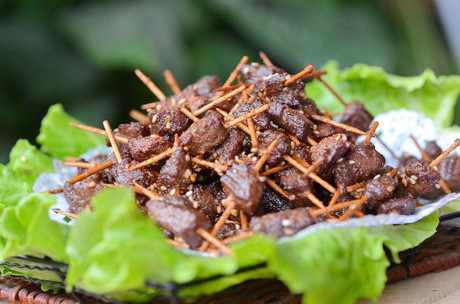 Bò chiên tẩm vừng càng ăn càng thích - Ảnh 5 Bo chien tam vung cang an cang thich - Anh 5