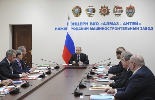 Russian President Putin chairs meeting of presidential commission on military-technical cooperation in Nizhny Novgorod