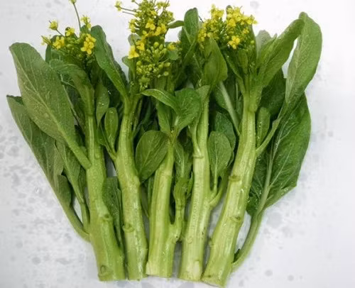 Cải ngồng xào tỏi – món ngon tháng 3 miền Bắc