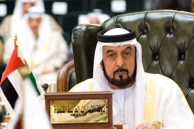 Tổng thống Các Tiểu vương quốc Ả Rập Thống nhất Sheikh Khalifa bin Zayed Al Nahyan.