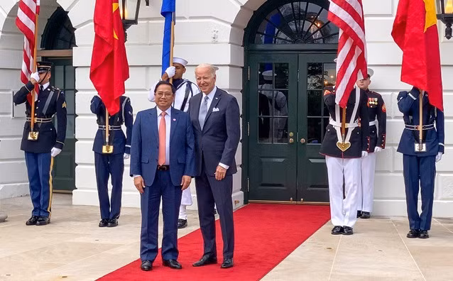 Tổng thống Joe Biden chia sẻ cá nhân ông luôn dành nhiều tình cảm cho đất nước và người dân Việt Nam - Ảnh: VGP/Nhật Bắc