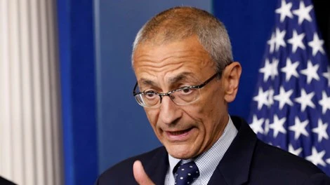 Cố vấn cấp cao của tổng thống John Podesta tại Nhà Trắng (ảnh: Reuters)