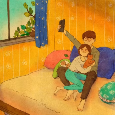 Bo tranh: Nhung dieu gian di lam nen tinh yeu vinh cuu - Anh 9