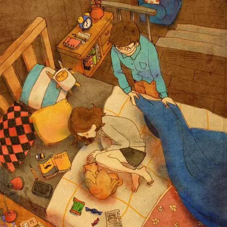 Bo tranh: Nhung dieu gian di lam nen tinh yeu vinh cuu - Anh 6