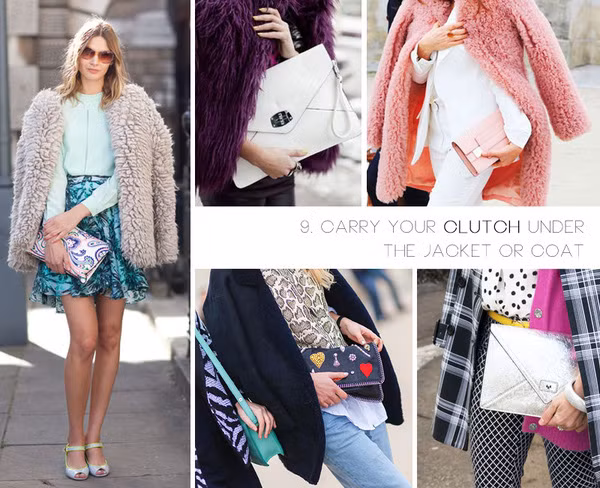 cách cầm clutch tay