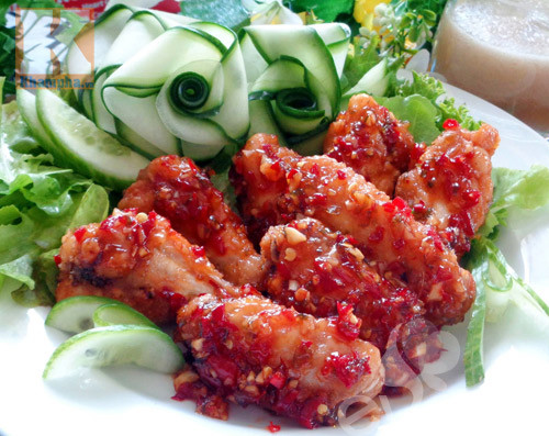Cánh gà sốt cay ngon ngất ngây ảnh 6 canh ga sot cay ngon ngat ngay - 6