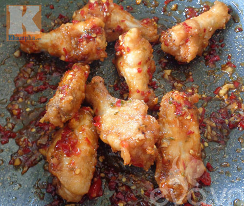 Cánh gà sốt cay ngon ngất ngây ảnh 5 canh ga sot cay ngon ngat ngay - 5