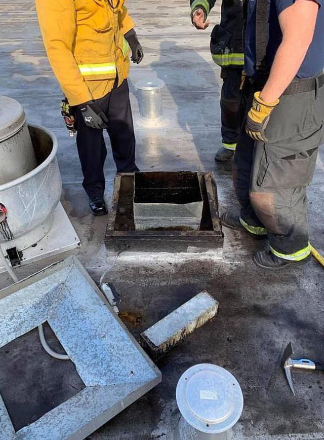 Đó quả là một cuộc giải cứu khó khăn với những lính cứu hỏa ở San Lorenzo.