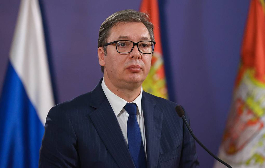 Tổng thống Serbia Aleksandar Vucic.