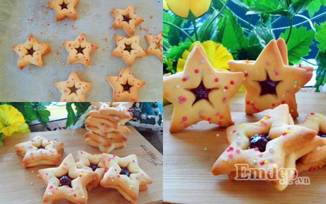 Làm bánh quy hình ngôi sao xinh xắn mừng giáng sinh - Ảnh 1 Lam banh quy hinh ngoi sao xinh xan mung giang sinh - Anh 1