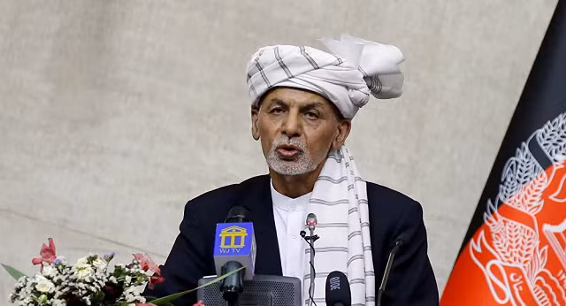 Tổng thống Afghanistan Ashraf Ghani. 