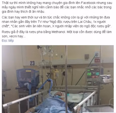 Loi ke rung minh cua con gai mat cha chi vi uong nham ruou gia - Anh 1