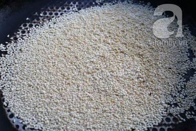 Vừng rang chín. Vừng rang chín.