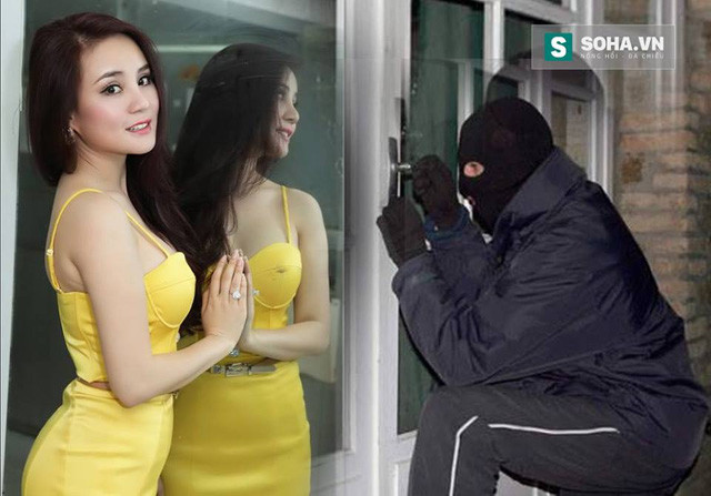 Kỳ lạ chuyện bọn trộm cắp nấu ăn nhậu nhẹt trong nhà Quyền Linh ảnh 3 Vy Oanh chỉ biết nín thở chờ trộm bỏ về.