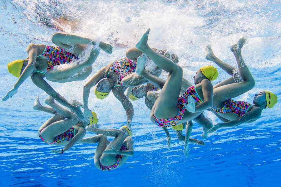 Nhóm bơi lội Kazakhstan tại giải bơi vô địch thế giới FINA 2017 ở Budapest, Hungary