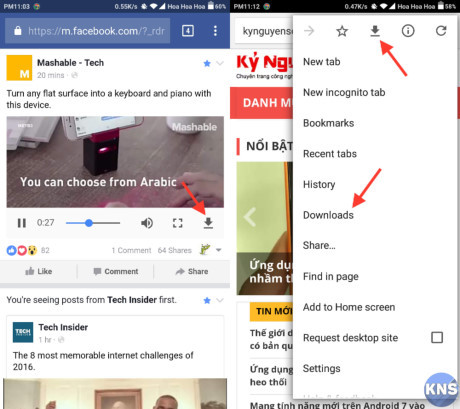 Mẹo tiết kiệm pin và tải video Facebook mà bạn nên biết - Ảnh 1 Meo tiet kiem pin va tai video Facebook ma ban nen biet - Anh 1