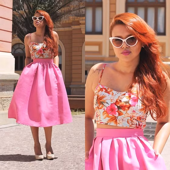 Mặc đẹp với màu hồng lãng mạn trong mùa hè ảnh 4 Mặc đẹp với màu hồng lãng mạn trong mùa hè