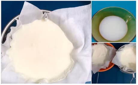 Cong thuc lam sua chua, pho mai an dam cho be tu chinh sua me dang 