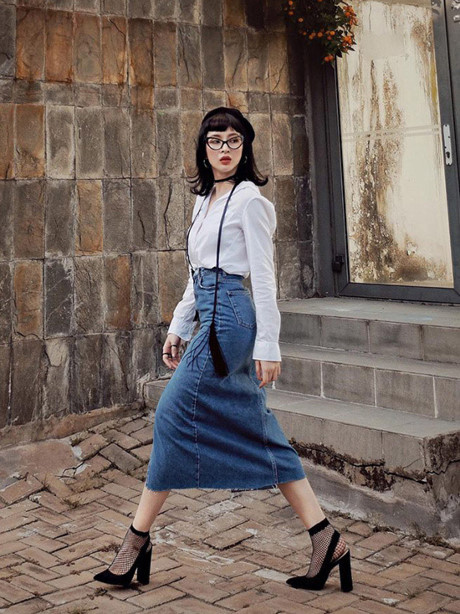 Thật kì lạ, sao Việt càng mặc kín đáo càng đẹp hút hồn! - Ảnh 13 That ki la, sao Viet cang mac kin dao cang dep hut hon! - Anh 13